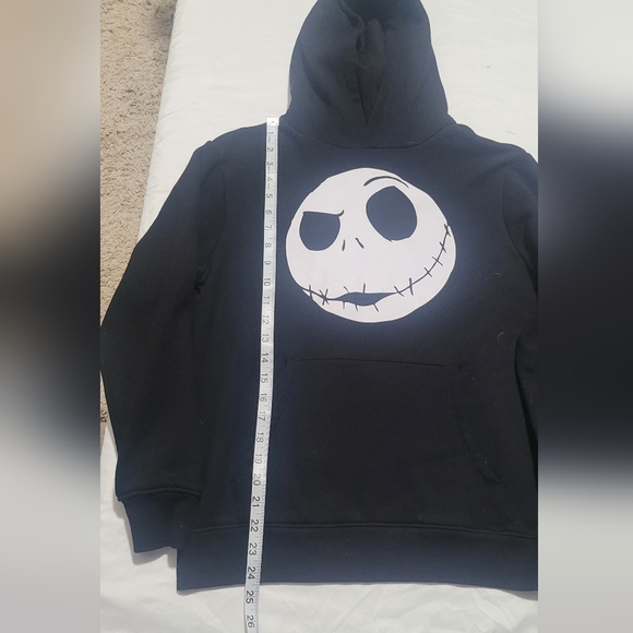 Disney Black Nightmare Before Christmas Hoodie. Unisex Youth XL 14/16 - Picture 6 of 8